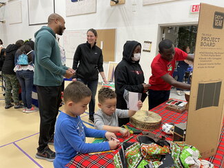 multicultural night at middle school