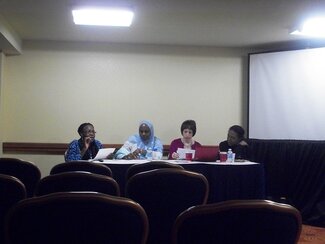 Dr. Barro at the fall 2011 African Studies Association Conference