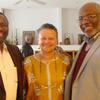 CAS Celebrates Title VI Grant Award: Provost Ilesanmi Adesida, Dr. Merle Bowen, and Dr. Ron Bailey (left to right)
