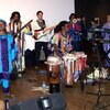 Lamine Touré and Group Saloum, a mbalax band based in Massachusetts, performed at the Illinois Wesleyan College and UIUC